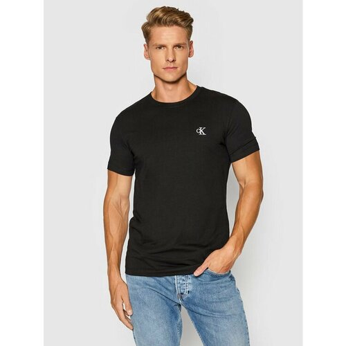 Футболка Calvin Klein Jeans, размер XXL [INT], черный cnhnoh american tee t shirt men