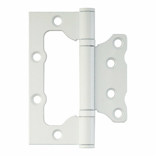 Петля бабочка универсальная неразъемная 100х75 мм белая 1090₽