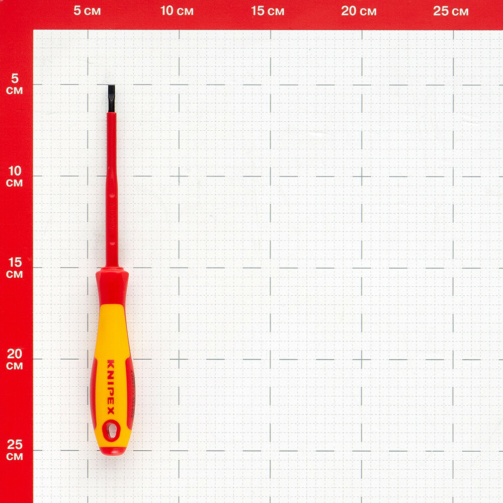 Отвертка для винтов со шлицевой головкой Knipex - фото №10