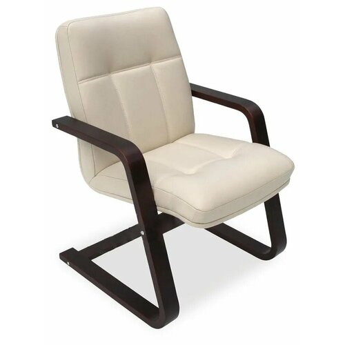 Кресло Мебельторг Мичиган-2 Каркас вишняСиденье беж 16710₽