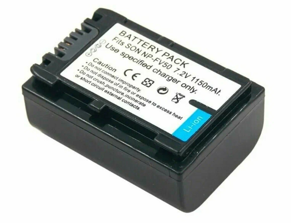 Аккумулятор для фото\видеотехники Vbparts NP-FV50 7.4V 1500mAh 079569 для Sony DCR-DVD