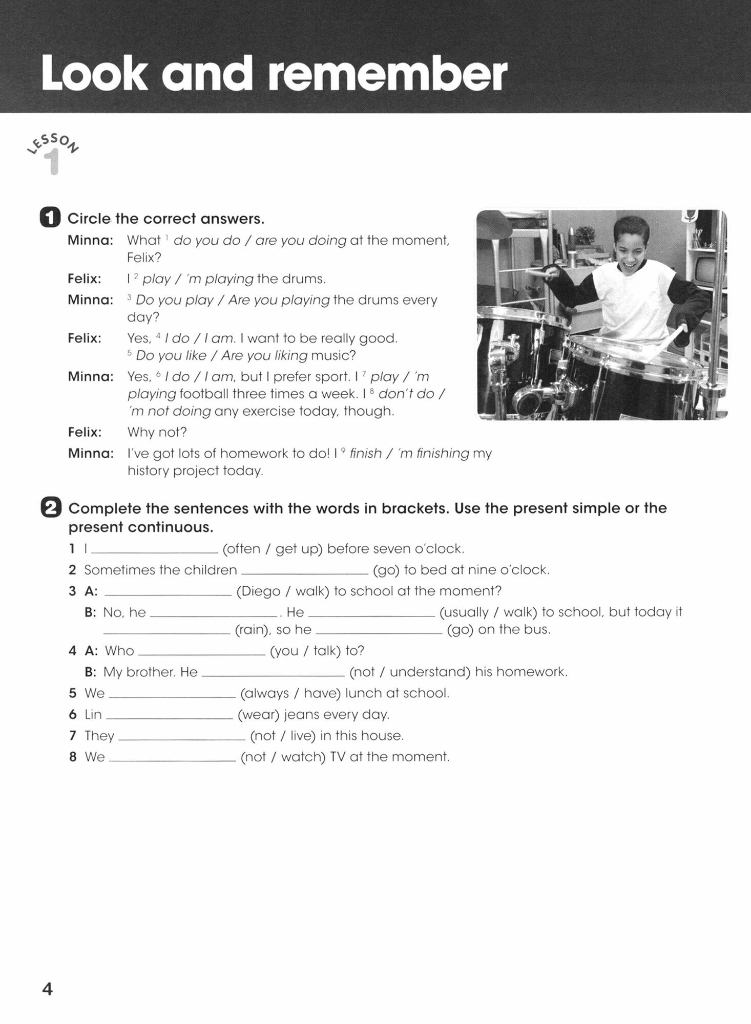 Look 5. British English. Workbook - фото №5