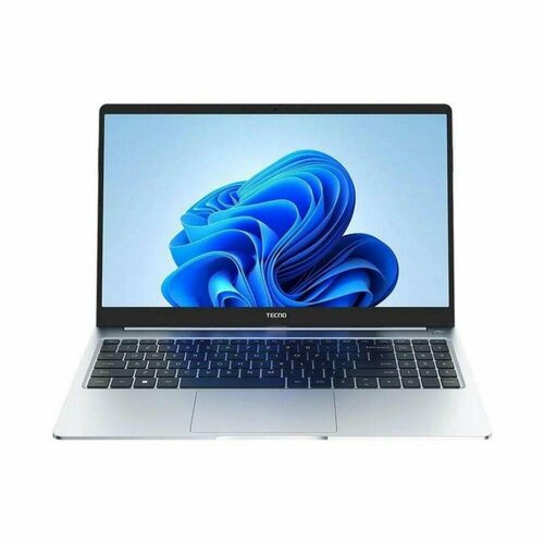 Ноутбук 15.6" IPS FHD TECNO T1 silver (Core i5 12450H/16Gb/512Gb SSD/W11) (T1 i5 16+512G Silver Win)