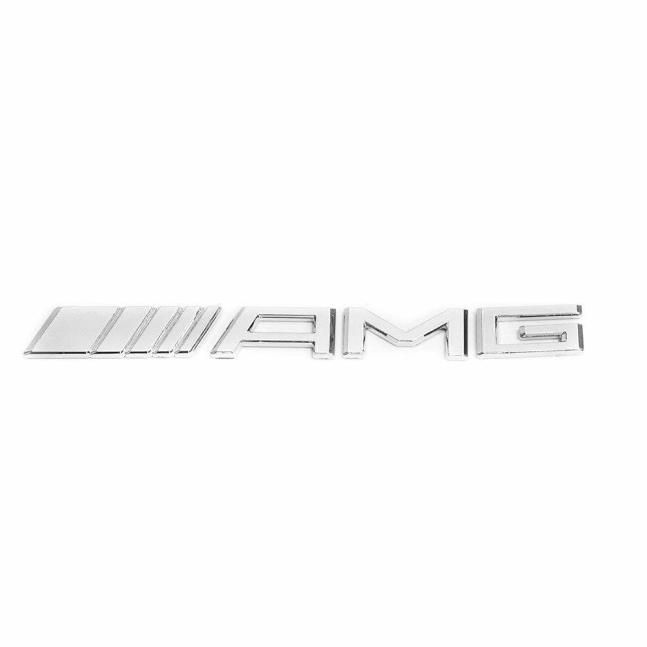 Шильдик на багажник AMG для Mercedes-Benz хром образец 2011-2017 г.