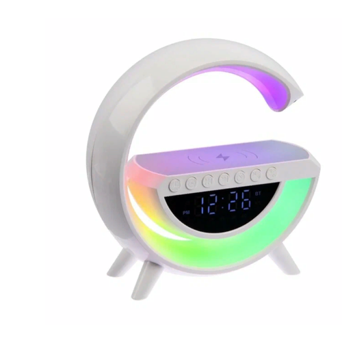 Портативная колонка с подсветкой Будильник и часы колонка Современная мощная bluetooth колонка 199900₽