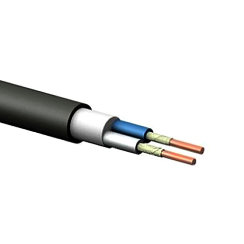 Кабель силовой ВВГнг(А)-FRLS 2х2.5ок(N)-0.66 ТРТС | код 00-00140692 | цветлит КЗ (упак.100 м.)