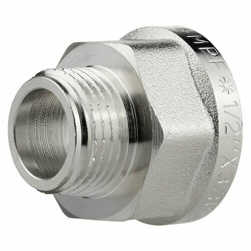 Переходник латунный с ребордой под прокладку 1/2