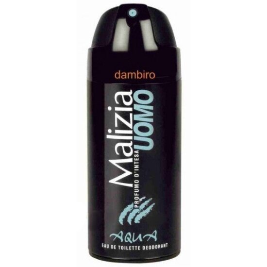 Мужской дезодорант Malizia Uomo Bodyspray Aqua 150мл