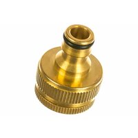 Адаптер латунный, 3 / 4"-1", внутренняя резьба, с переходником / / Palisad 65840
