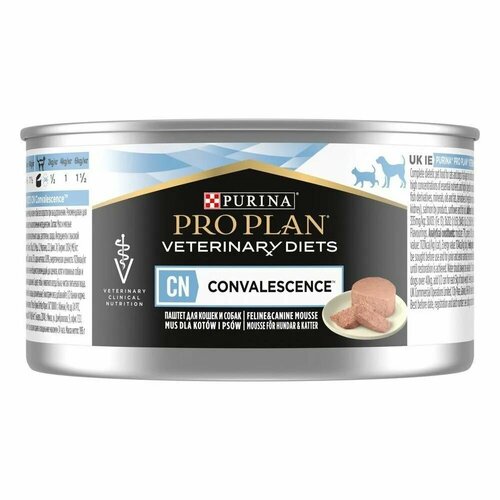 Влажный корм для кошек и собак PRO PLAN VETERINARY DIETS CN Convalescence при выздоровлении паштет 195 гр 1299₽