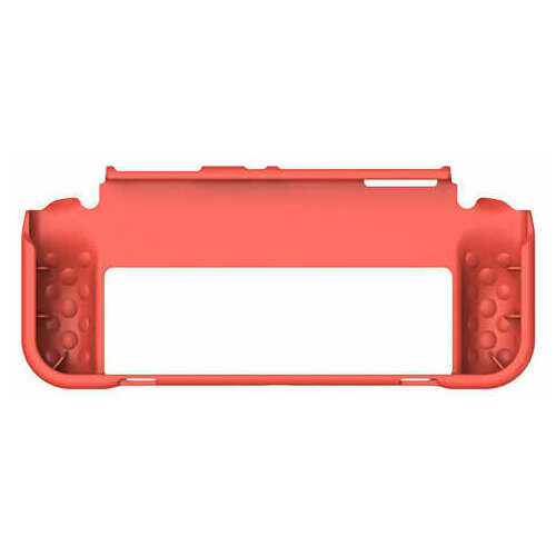 для переключателя oled все в одном защитная ручка хоста oled вставляется в базовую рукоятку хоста Чехол для Nintendo Switch OLED (Dobe TNS-1142) Red
