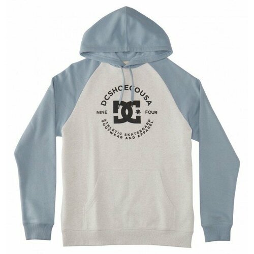 Худи DC Shoes, размер M, серый