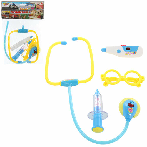 Детский игровой набор доктора со светом и звуком Veld Co Игрушечный набор медицинских инструментов 452₽