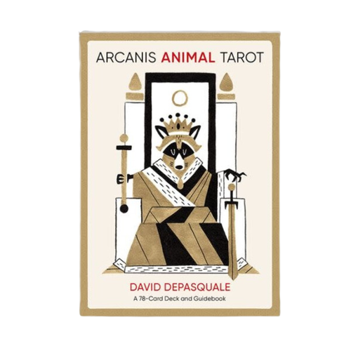 Колода Карт Таро Таинственные животные 12 см/Arcanis Animal Tarot 12 cm