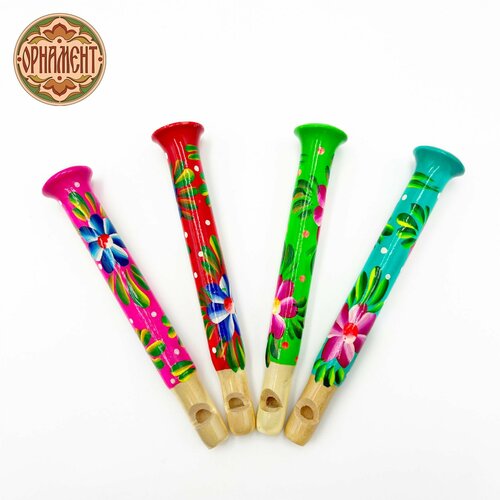 Набор дудочек свистульки 4 шт 910₽