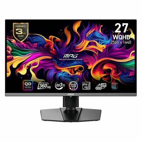 Монитор MSI MPG 271QRX QD-OLED 27 черный 9s6-3cd79a-009 12543900₽