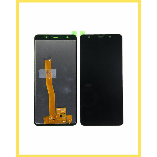 Дисплей (экран) для Samsung Galaxy A7 2018 A750F в сборе с тачскрином Черный - (In-Cell) дисплей oled для samsung galaxy a7 2018 sm a750f экран тачскрин модуль в сборе a60sm0601v1