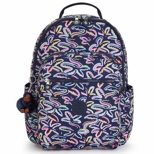 Рюкзак Kipling KI48513MC Seoul Large Backpack *3MC Palm Fiesta Prt