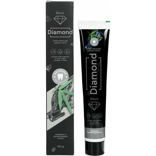 Dorall Collection Отбеливающая зубная паста Black diamond 100 г 348₽