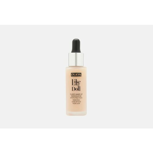 pupa тональный флюид like a doll spf 15 30 мл оттенок 030 natural beige Совершенствующий флюид для макияжа PUPA LIKE A DOLL