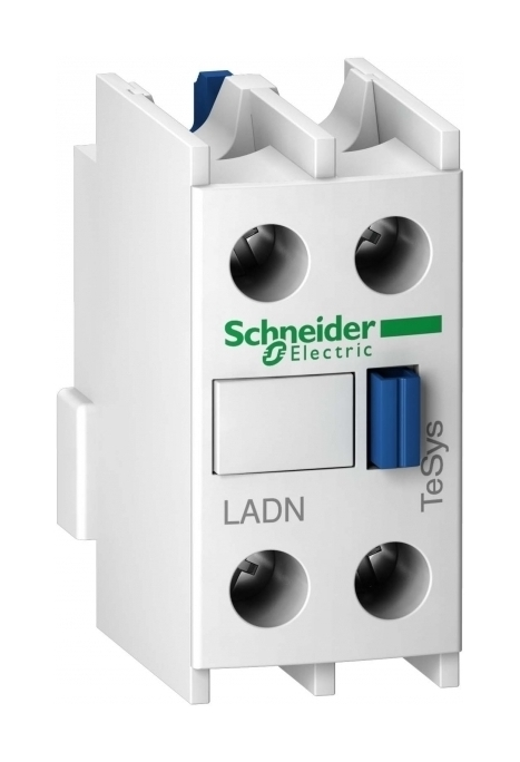 LADN11 Контакт дополнительный фронтальный 1НО+1НЗ для контакторов cерии D Schneider Electric