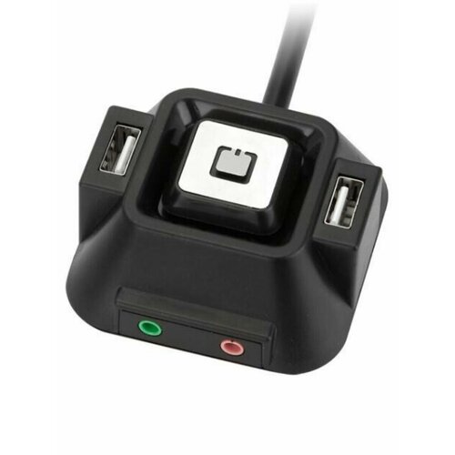 Выносная кнопка выключения и включения питания компьютера 2 USB 20 порта входы для наушников и микрофона 95000₽