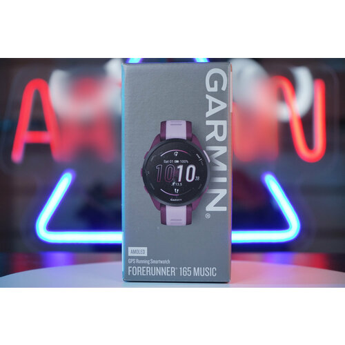 Garmin Forerunner 165 Music Mist Berry Lilac 4117200₽