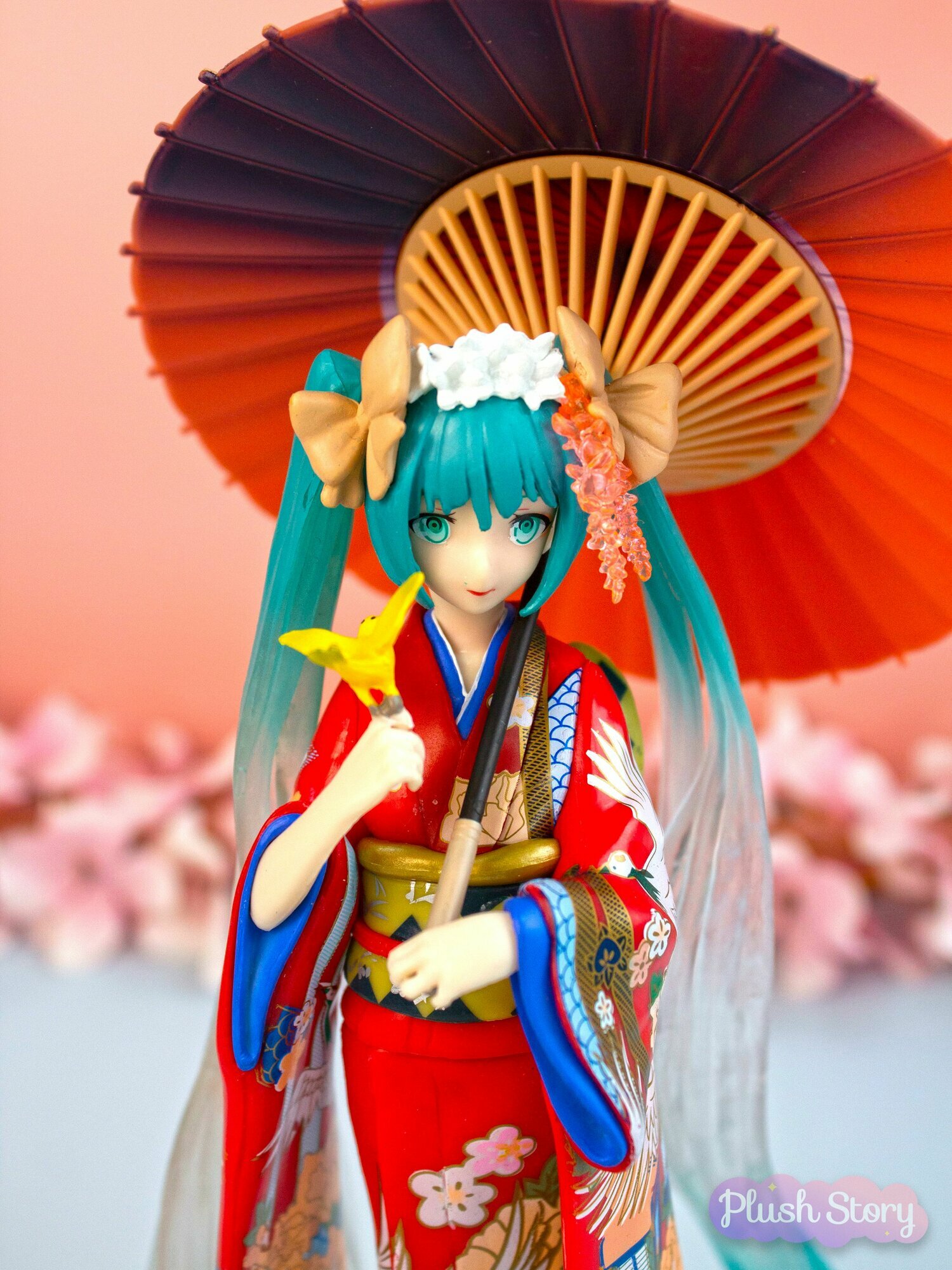 Аниме фигурка Сакура Мику Sakura Miku вокалоид 23 см — фото 1