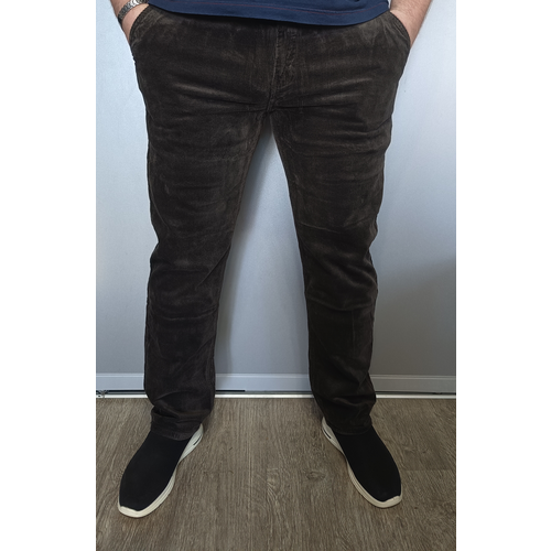 Джинсы классические Montana, размер W36 L34, коричневый джинсы классические montana размер w36 l34 синий