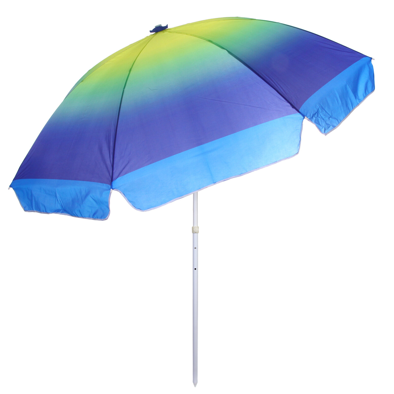 Зонт пляжный D=240 см, h=220 см, «Градиент АРТ1248», с наклоном, ДоброСад - фотография № 4