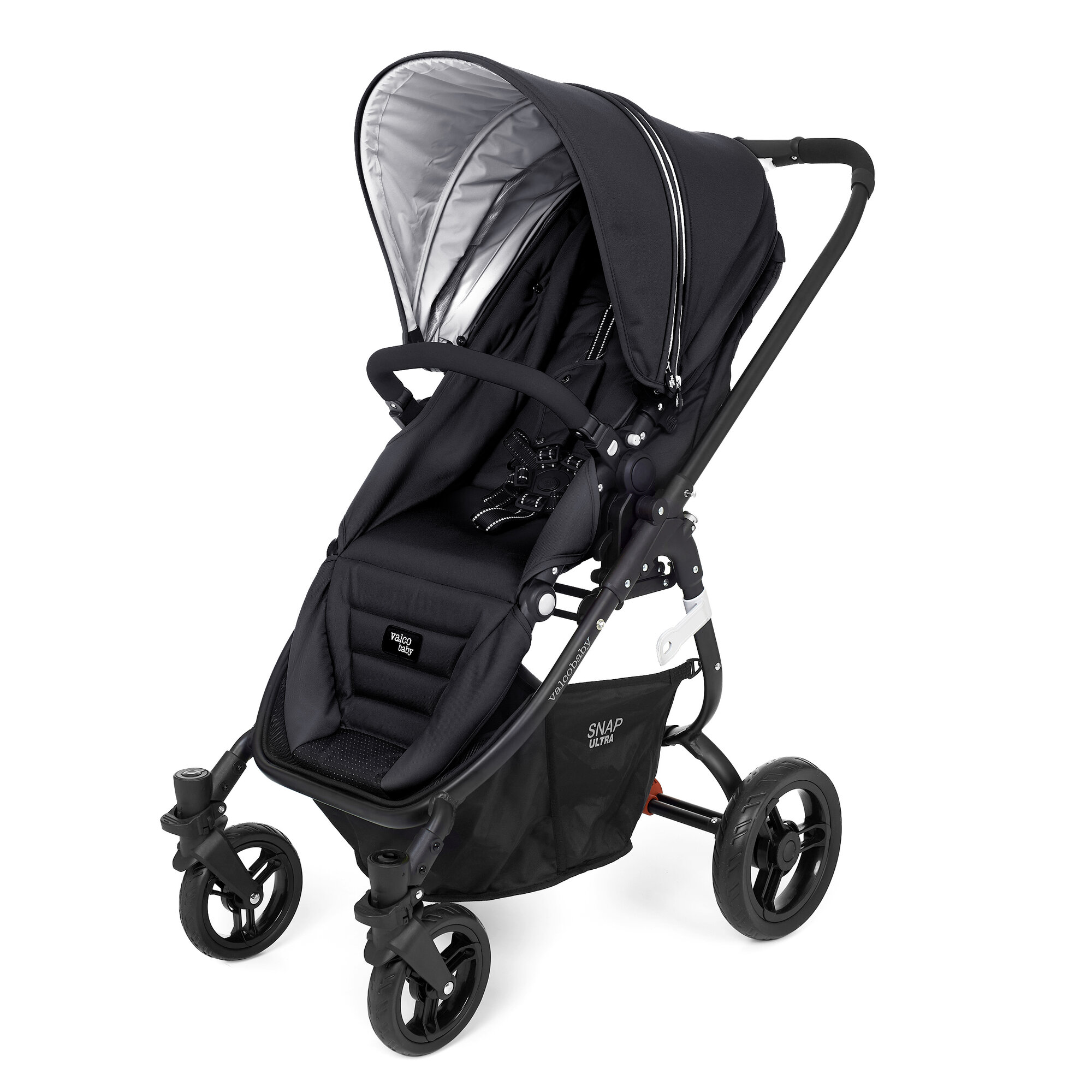 Коляска детская прогулочная Valco baby Snap 4 Ultra / Coal Black