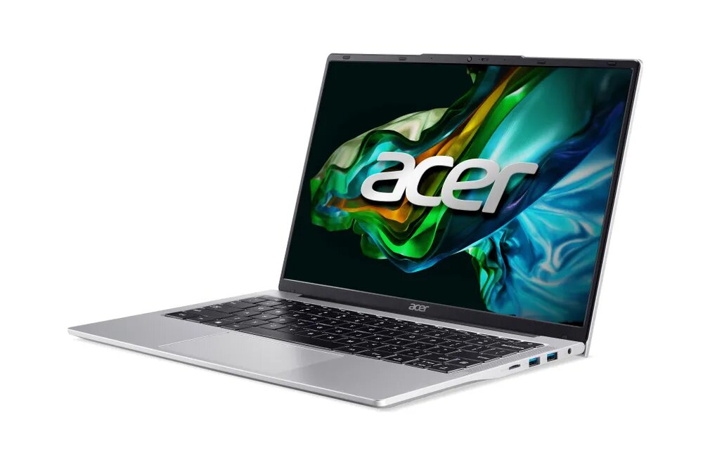 Ноутбук Acer Aspire 3, 15.6" FHD, Ryzen 5 7520U, 8ГБ, 256ГБ SSD, без ОС, серый + сумка