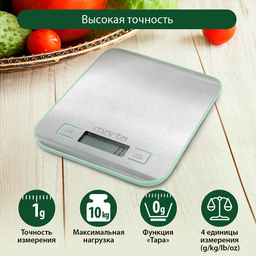 MARTA MT-1646 (new) светлая яшма весы кухонные кухонные весы marta mt 1639 new бамбук