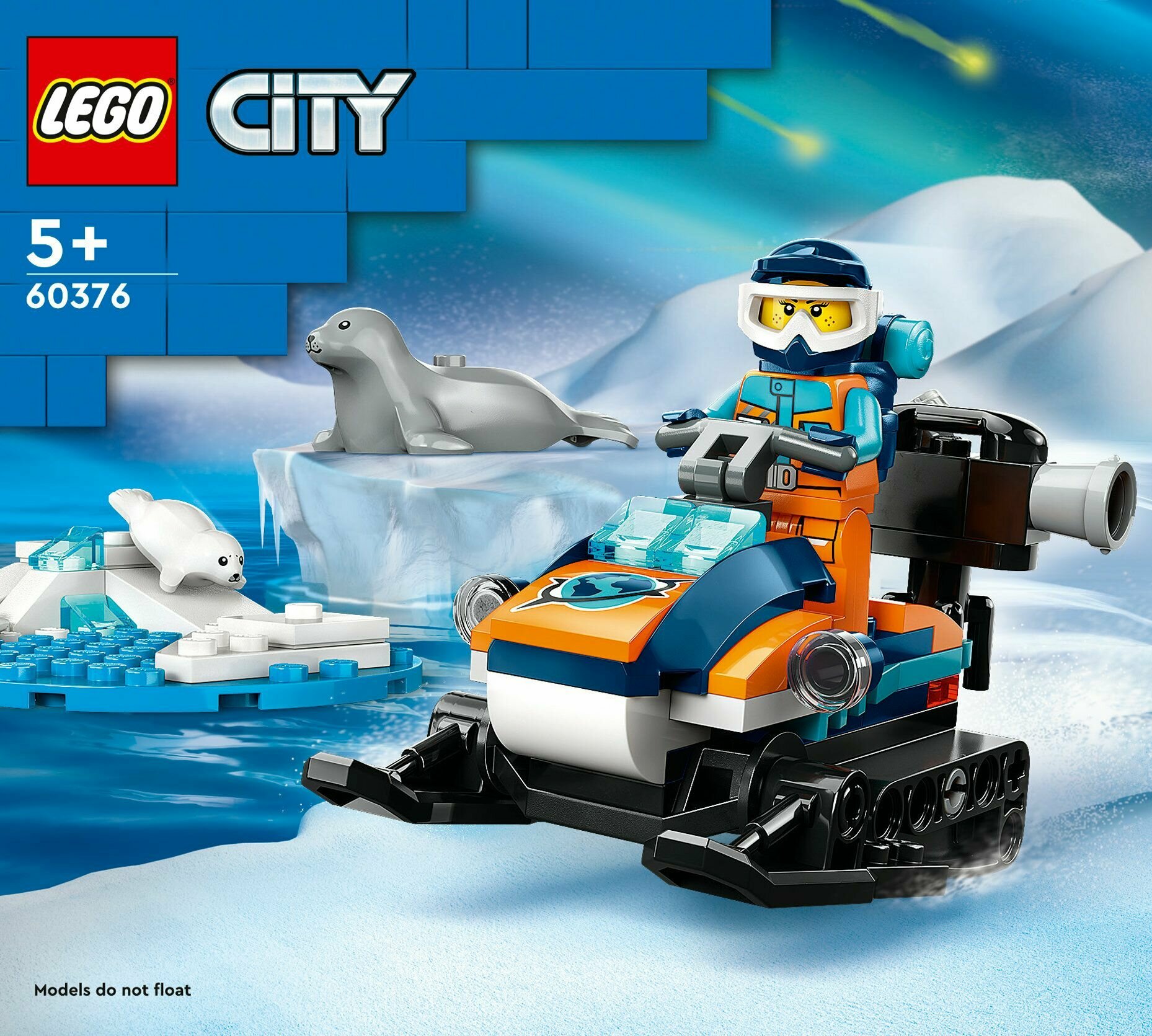 LEGO City Снегоход «Исследователь Арктики» 60376 - фото №16