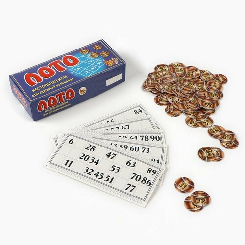 Русское лото Классика жанра 24 карточки 90 бочонков 668₽