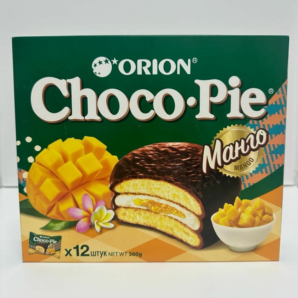 Печенье Orion Choco-Pie Манго