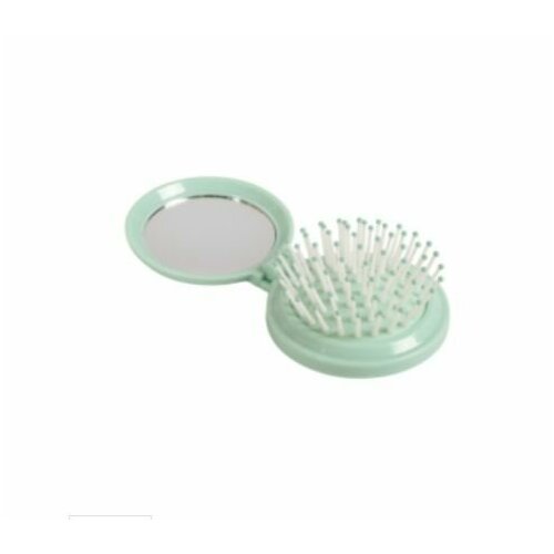 BBA Расческа массажная складная с зеркалом пастель 547₽