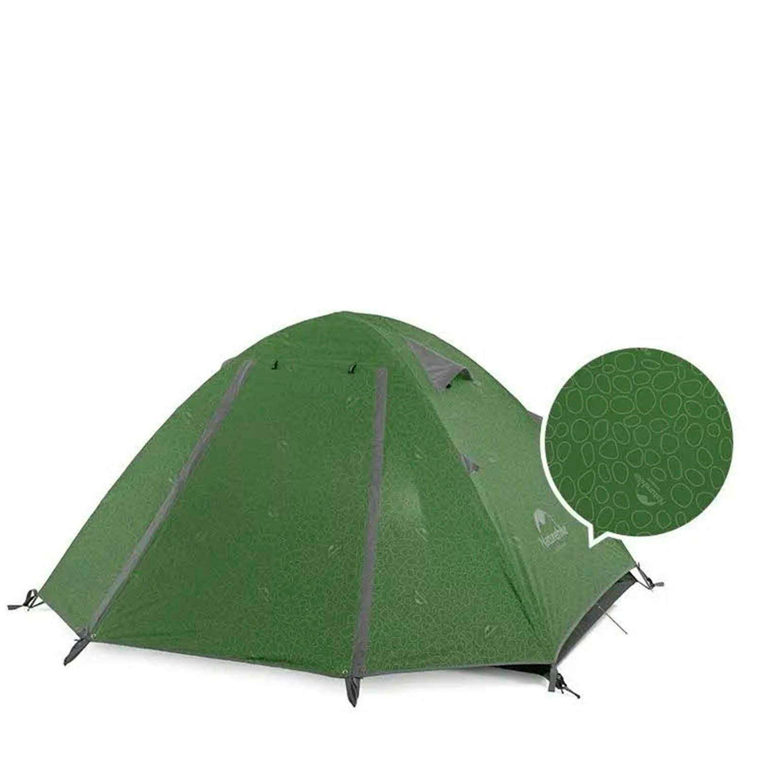 Палатка Naturehike NH18Z033-P, трехместная Dark Green