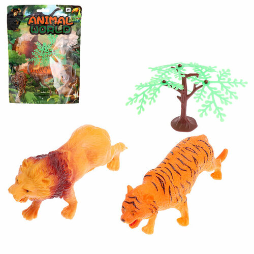 Набор животных Животный мир 2 фигурки 556₽