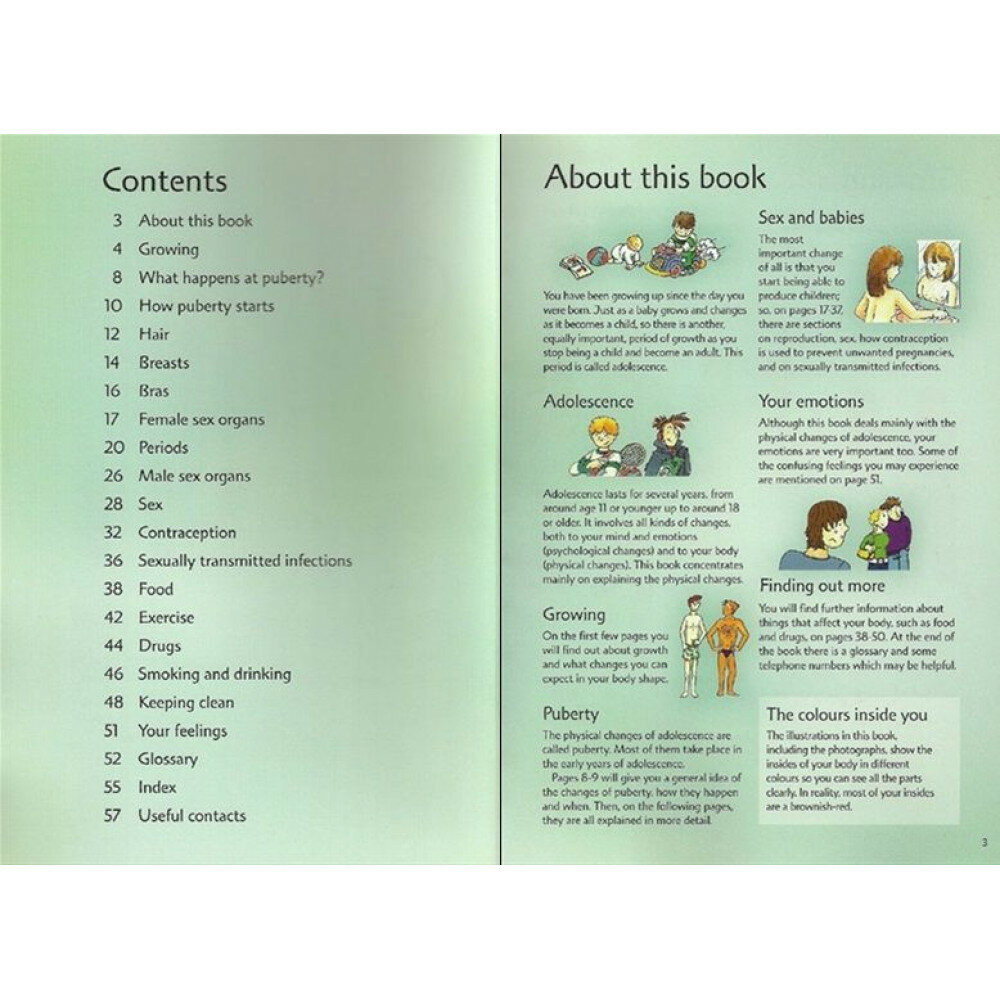 Книга Growing Up: All about Adolescence - фото №3