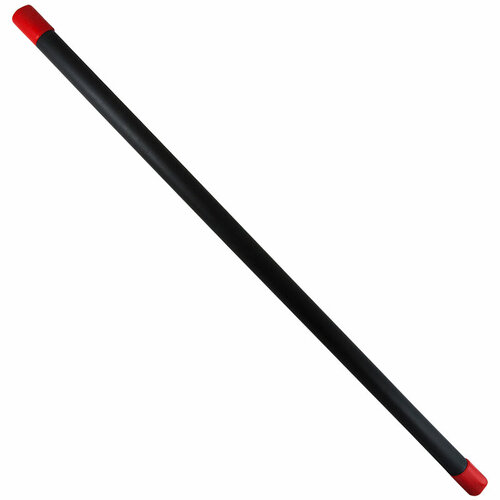 Палка гимнастическая (бодибар) MR-B06N, 6 кг, длина 120 см, стальная труба, неопрен бодибар made in russia mr b04 красный