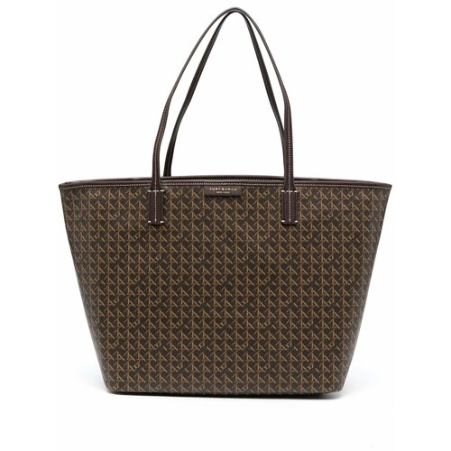 Сумка тоут Tory Burch, коричневый