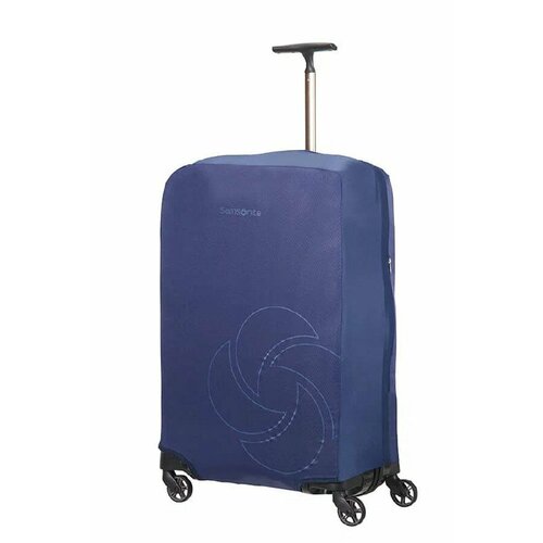 Чехол для чемодана Samsonite, размер M, синий ремень для багажа travel blue luggage strap 2 зеленый