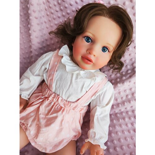 Коллекционная кукла Реборн 66 см (мягконабивная)