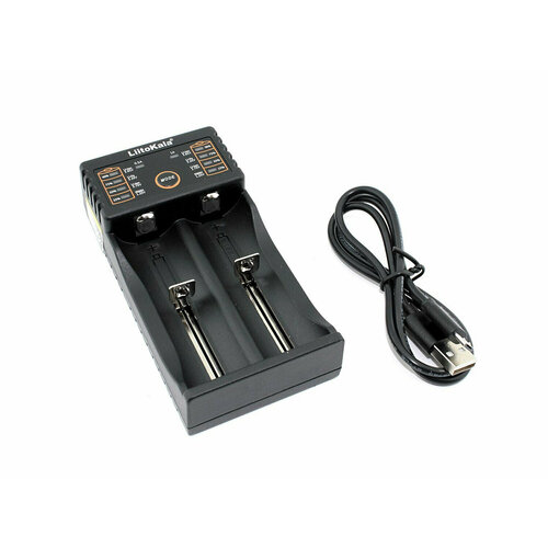 Зарядное устройство Liitokala Lii-202 для Li-ion и Ni-Mh аккумуляторов dishykooker 3 slots usb battery charger dc 5v 1 2a for ni mh ni cd aa aaa rechargeable battery