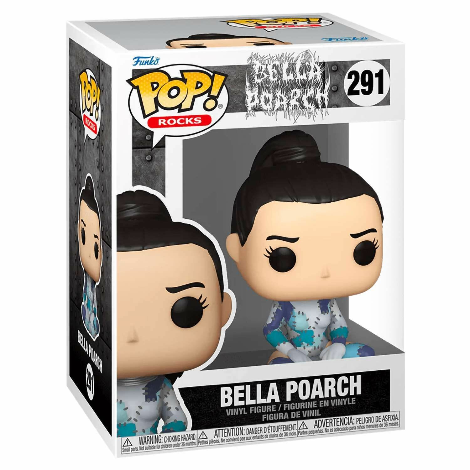 Фигурка Funko POP! Rocks Bella Poarch Bella Poarch Build-A-Babe (Patchwork) (291) 67839