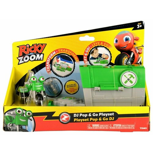 Ricky Zoom Игровой набор Гараж Диджея 37068 игровой набор ricky zoom 37065 рикки и катапульта