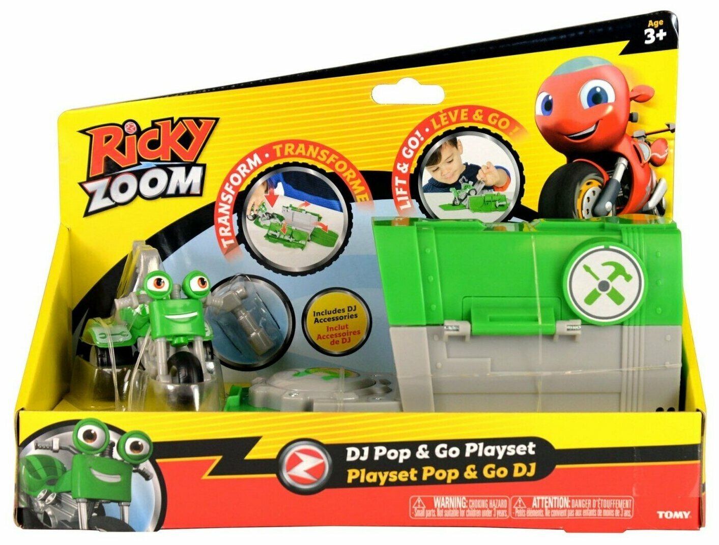 Ricky Zoom Игровой набор Гараж Диджея 37068