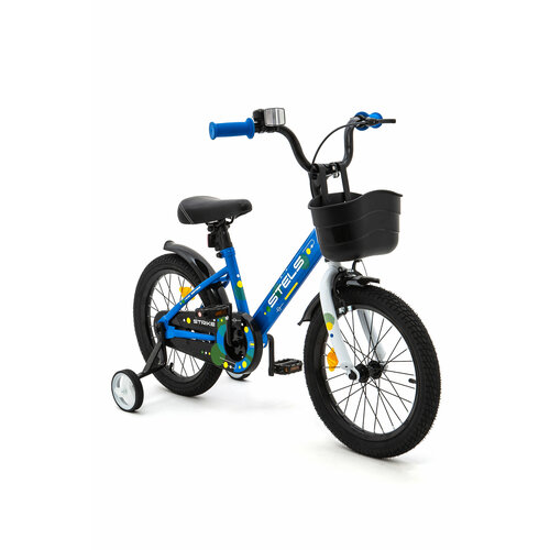 Велосипед детский 16 Stels Strike VC Z010 Синий для девочки и мальчика на рост 100-125 см от 4 до 6 лет 10000₽