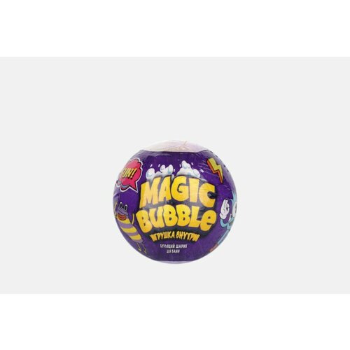 Бурлящий шар для ванн с игрушкой KLOOB professional Magic bubble / вес 130 гр бурлящий шар для ванн с игрушкой kloob professional magic bubble 130 гр